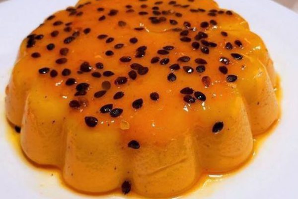 Flan de Maracuja